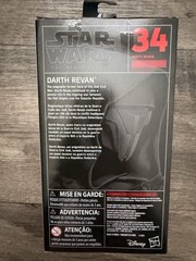 SALE star wars black series Darth Revan Action Figure