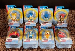 JAKKS SONIC THE HEDGEHOG LOT METAL TAILS MIGHTY BURROBOT RAY EGGMAN CHOPPER NEW