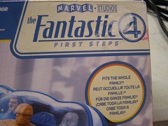 Fantastic Four First Steps Marvel Fantasticar w/ The Thing Figure Vehicle Car