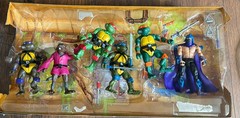 TMNT PLAYMATES 1988 Remastered 6 Pack Leo/Don/Mike/Raph/Splinter/Shredder READ