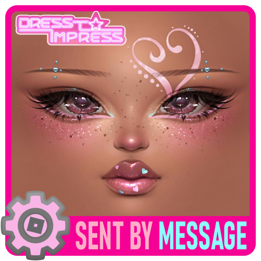 Dress To Impress Sweet Romance Doll DLC Toy Code Sent Fast Via Ebay Msg