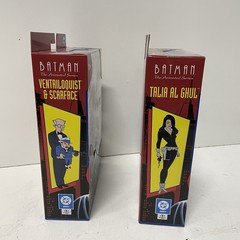 McFarlane DC Batman Ventriloquist/Scarface & Talia Al Ghul BAF Rene Montoya
