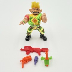 Stone Protectors Angus The Soldier Troll Figure 1992 Ace Novelty Complete