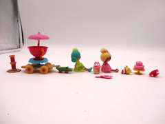 Lalaloopsy Tinies Sew Royal Castle Rainbow Cinder Slippers Doll Mini Cinder Clot