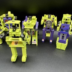 G1 Transformers Combiner Devastator Incomplete Near Complete 1984 Takara Hasbro