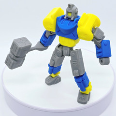Paladin | Robot Mech Action Figure | 3D Printed Humanoid Articulated Toy