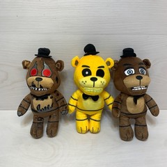 Lot x 3 Five Nights At Freddy’s 10 years 8″inch Nightmare Freddy Plush