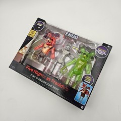 Five Nights at Freddy’s Endo Series Radioactive Foxy + Foxy Figures Jazwares