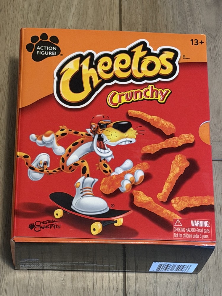 Jada Toys Chester Cheetah Cheetos Crunchy Action Figure