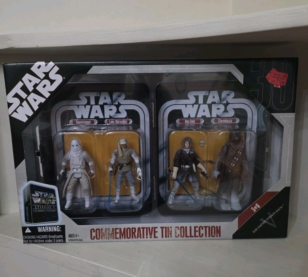 Star Wars Episode V Empire Strikes Back Commemorate Tin Collection Action Figure