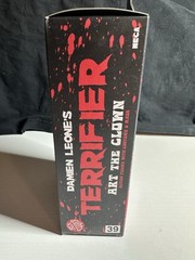 NECA Terrifier Art The Clown Action Figure Walmart 5.5 with 4 Terrifier Pins