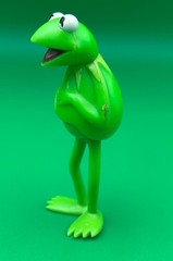 Jim Henson’s The Muppets 1978 Kermit the Frog Toy Figure Action Bends 3”