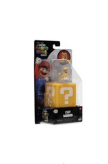 Jakks Pacific Super Mario Bros Movie Cat Mario 1.25 in Mini Figure