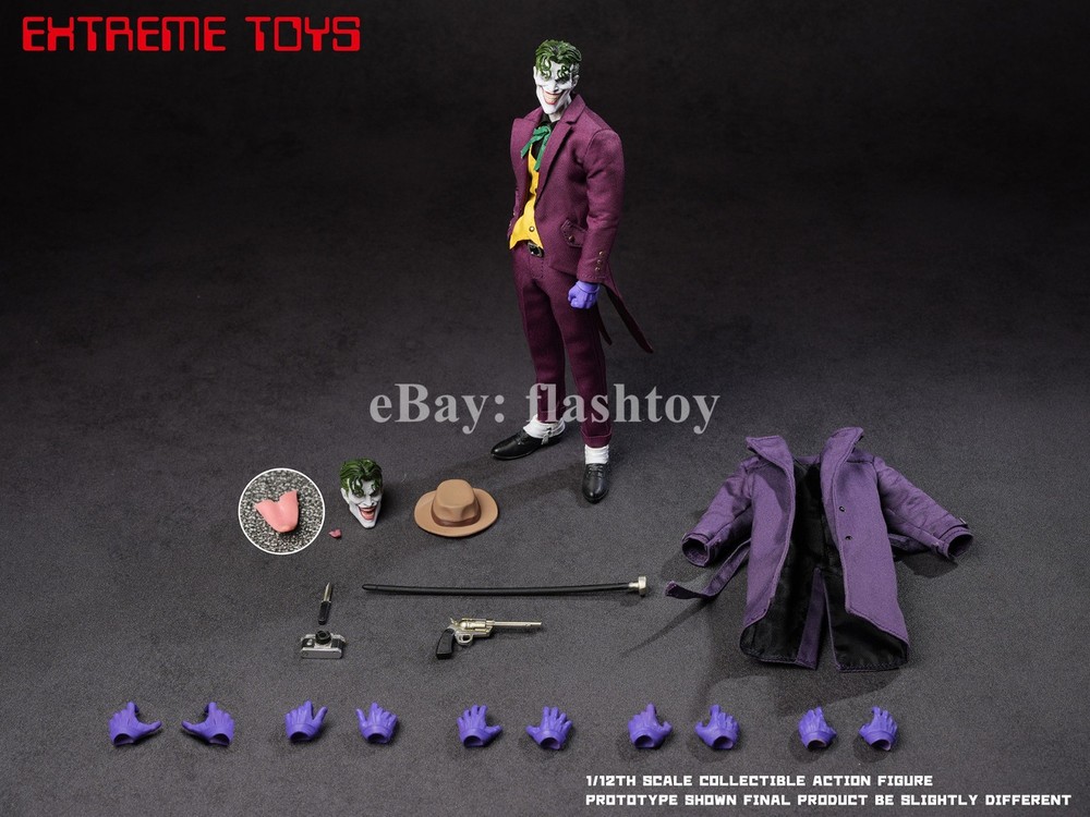 Presale EXTREME TOYS EX004 1/12 The Killing Joker Collectible Action Figure Toy