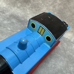 ERTL Britt Allcroft 1985 Thomas The Tank Engine Pull Back 7.5” Metal Train Works