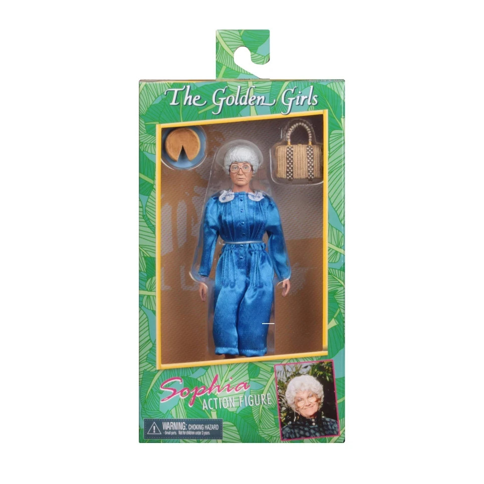 NECA The Golden Girls Sophia Clothed Action Figure 8″ Collectible Doll NEW