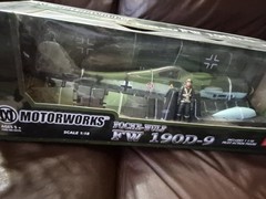 21st century toys 1:18 scale Motor Works 1/18 Fw-190D-9 WWII Vintage New In Box