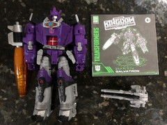 Transformers Galvatron War For Cybertron Kingdom Leader Class 7” 2020 – COMPLETE