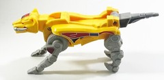 Sabertooth Tiger Zord from MIGHTY MORPHIN POWER RANGERS Deluxe Megazord Vtg