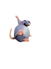 RARE 2006 Disney Pixar Ratatouille Mattel Django Action Figure Animal Mouse 4″