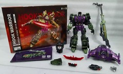 New Transformation toys Dream Star Toys DST02-002 Hook Warrior Figure Stock 9″