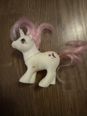 Lot Of 5 Vintage 1980s My Little Pony Toys, G1 (heavier wear/marking – See Pics)