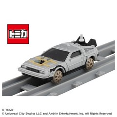 Plarail Back to the Future Part 3 Steam Locomotive No.131 & Time Machine Takara
