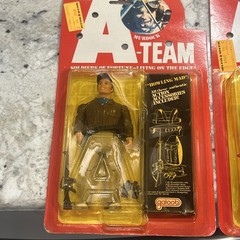 THE A TEAM 1983 GALOOB * HANNIBAL * MR. T * MURDOCK * TEMPLETON PECK * Toys R Us