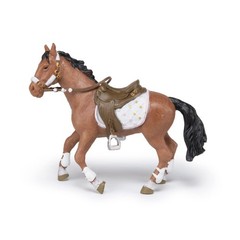 Papo Winter Rider’s Horse Hand Painted Figurine – Heirloom Quality Collectible