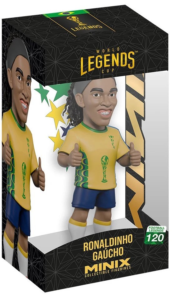 World Legends Cup 3.75 Inch Static Figure Minix – Ronaldinho Gaucho #120