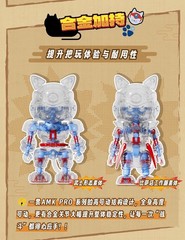 YOLOPARK 13.3cm Samurai Pizza Cats AMK PRO Series Speedy Model Kit TOY In Stock
