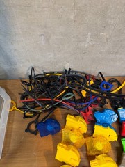 Massive 13 lb Beyblade Lot Metal Fusion Burst Parts Launchers Accessories