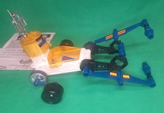 Micronauts Alphatron Mego Vintage 1979 100% Complete Figure Working Motor
