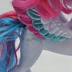 Hasbro My Little Pony G5 Zipp Storm Figure 2021 MLP Brushable Pink Blue Hair