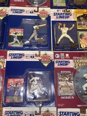 Huge Lot MLB Kenner Starting lineup SLU Nolan Ryan Bonds Clemente Collection
