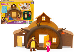 Masha & Michka, House of Michka, 2 Figurines Included, and 15 Accessories, for C