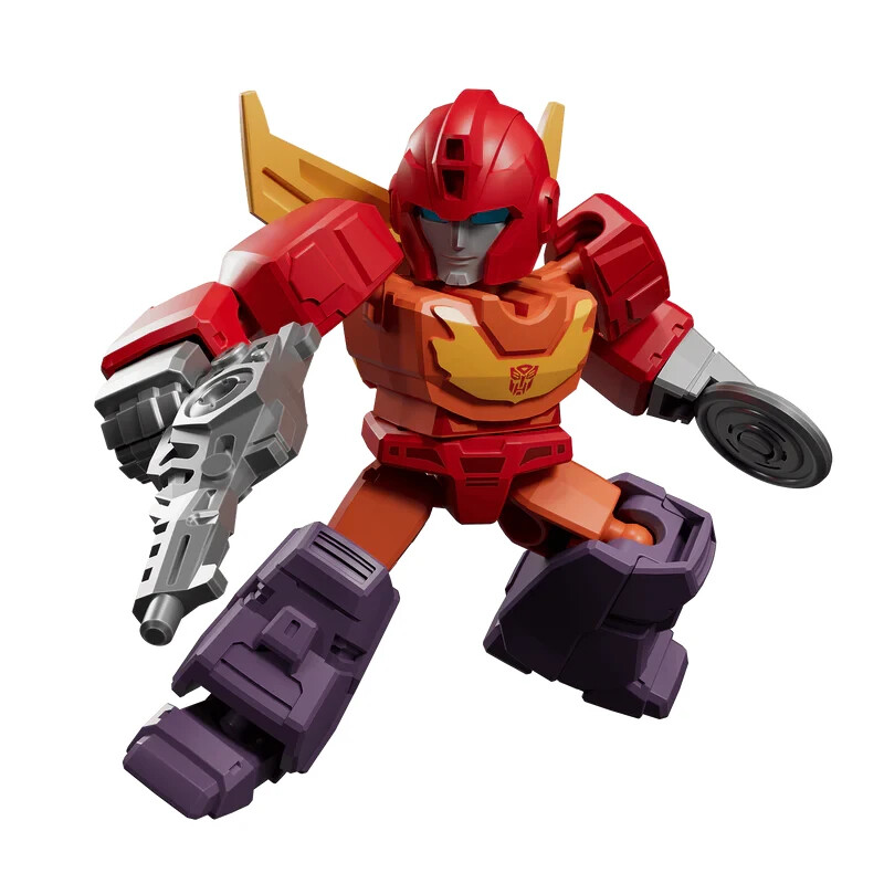 Transformers Blokees Defender Ver 3 Hot Rod Standard Model Kit Action Figure!