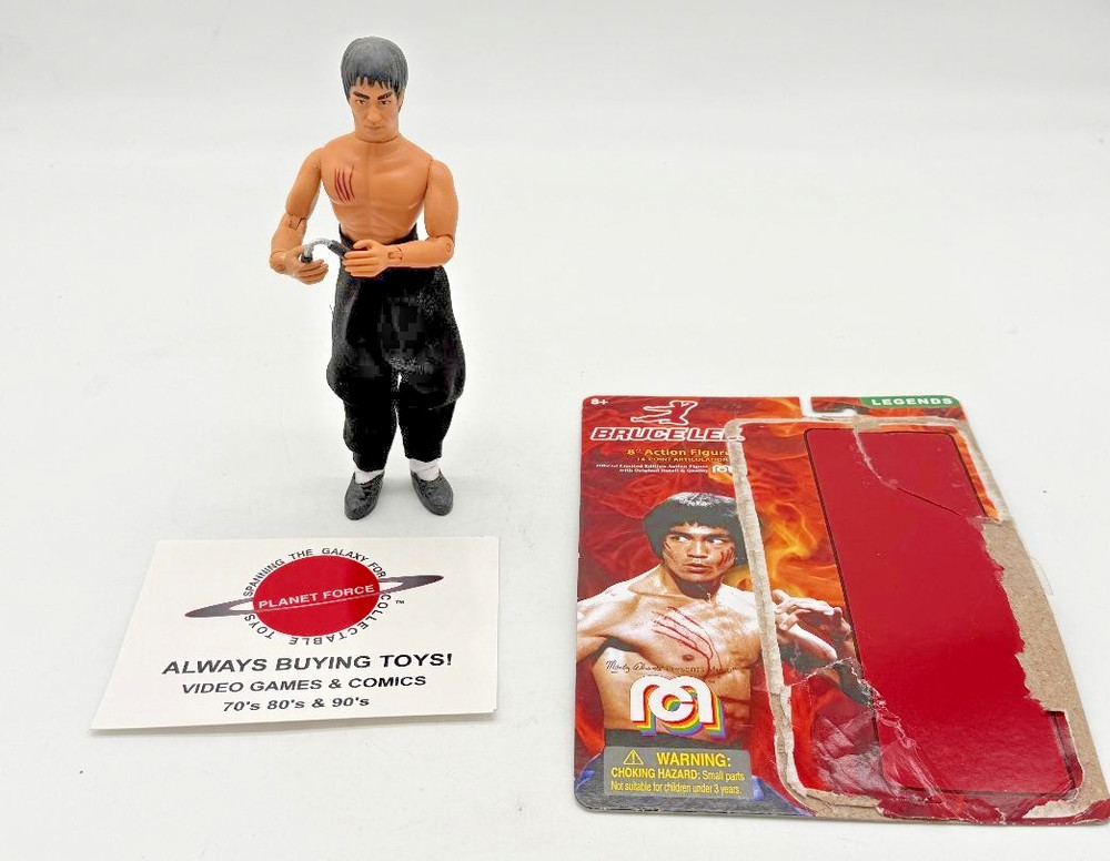 Bruce Lee Mego Legends 8″ Inch 2018 Figure Complete w/ Cardback