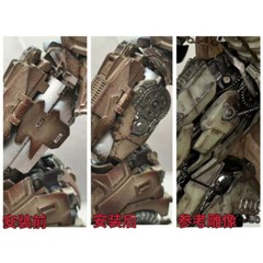 ABS Cast Armor Filler Upgrade Kit For NA XM-02 DUEL Megatank
