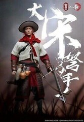 Song Dynasty Archer bonus Head Sculpt Metal Armor 1/6 KongLingGe KQ001 USA