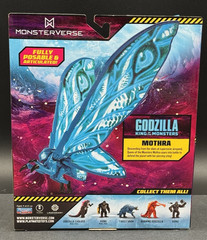 MonsterVerse Godzilla Figure Set Titanus Scylla, Mothra, Titan X & Ion Dragon