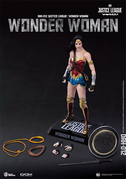 Beast Kingdom DC Justice League Dynamic 8ction Heroes DAH-12 Wonder Woman Figure