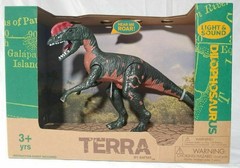 Lot of 4 LARGE Electronic Dinosaurs By Battat LIGHT & SOUND Terra 3+Years NEW