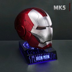 Autoking Iron Man MK5 Helmet 1:1 English Voice-controlled Wearable Cos Mask Prop