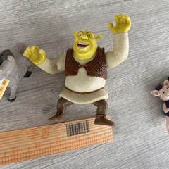 Shrek Toy Fastfood Lot Of 3 Kids Meal Shrek Donkey Three Little Pigs Not Working