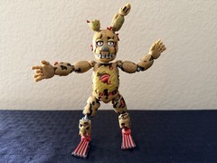 FUNKO FIVE NIGHTS AT FREDDYS “SPRINGTRAP” 5″ OG BAF ACTION FIGURE 2016 FNAF