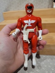 Vintage Super Robotic Rangers Lookalike Yellow Black Red Green Action Figure Lot
