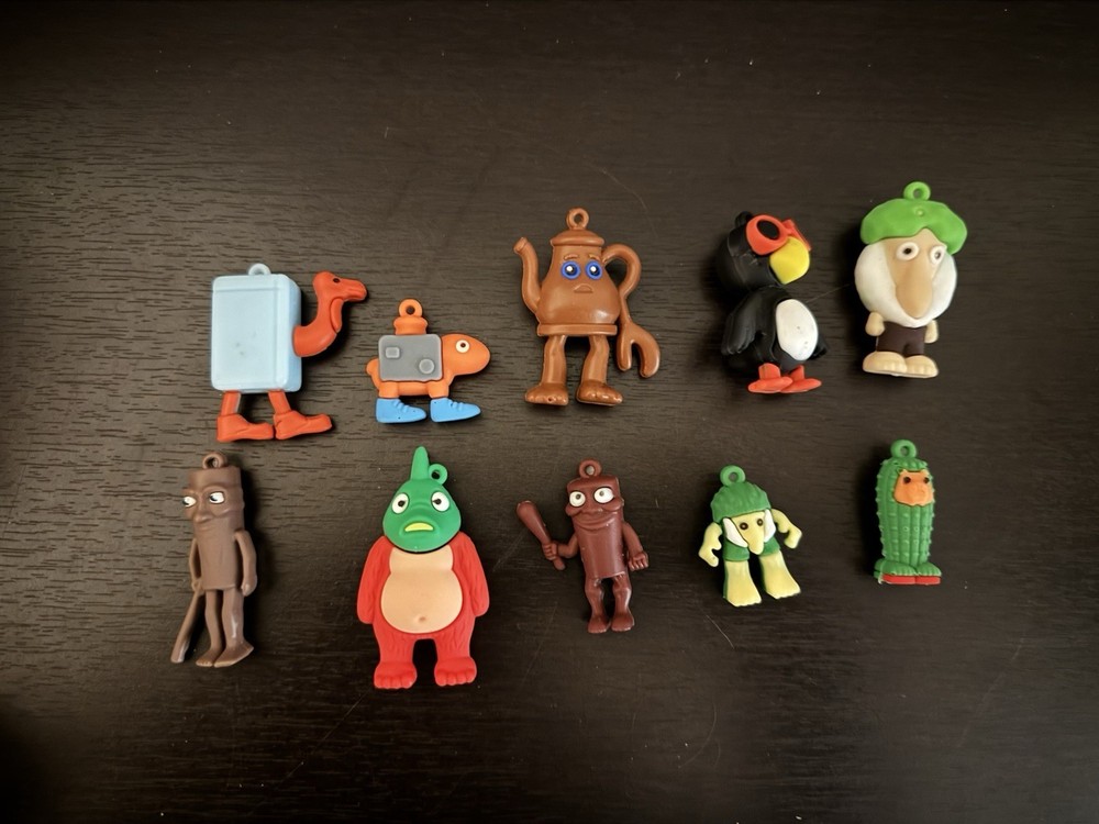 Italian Brainrot Memes, Tung Tung Sahur And More Charms Action Figures 10pcs