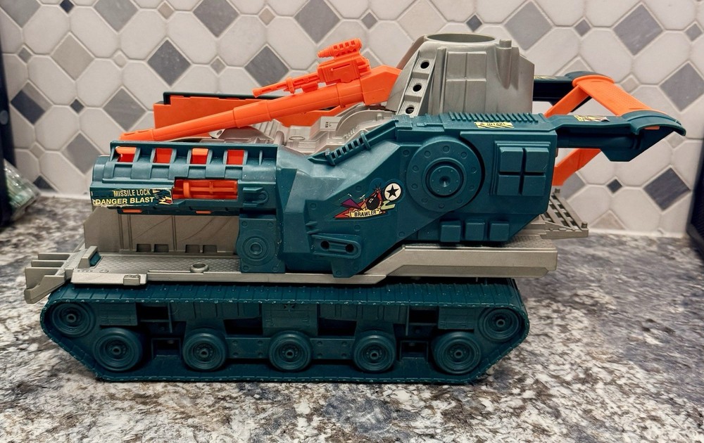 1991 GI Joe Brawler Tank , No Accessories, Vehicle Only