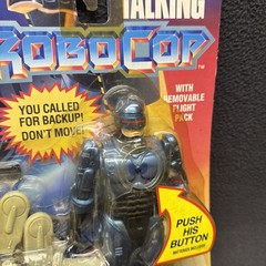 RoboCop 8″ Talking w Removable Flight Pack Toy Island Figure Orion 1993 NEW